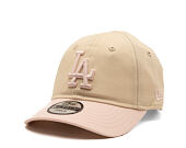 Kids Cap New Era - MLB Essential 9FORTY - LA Dodgers - Cream