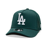 Kids Cap New Era - MLB Essential 9FORTY Trucker - LA Dodgers - Pine Green