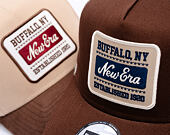 Cap New Era - Branded Patch 9FORTY Trucker - Chestnut Brown
