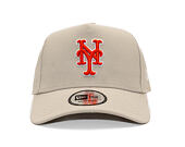Cap New Era - MLB Outline Script 9FORTY A-Frame - NY Mets - Stone