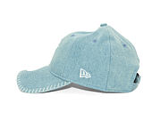 Womens Cap New Era - MLB Denim Stitch 9TWENTY - NY Yankees - Pastel Blue