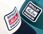 Cap New Era - Branded Suede Patch 9FORTY A-Frame - Cream