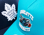 Mitchell & Ness - Charlotte Hornets - Double Clutch Pro Snapback Hwc - Teal