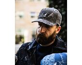 Cap Kangol - TRENDS PACK - Denim Mashup Baseball - Black Trompe L'Oeil