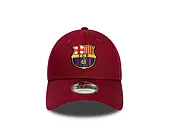 Cap New Era - Core Logo 9FORTY - Barcelona FC - Cardinal