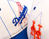 Cap New Era - MLB Retro Linen Pinstripe 59FIFTY Retro Crown - LA Dodgers - Team Color