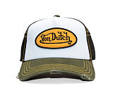 Cap Von Dutch - Trucker - Classic Logo Olive/White