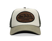 Cap Von Dutch - Trucker - Cali Patch Olive/Brown
