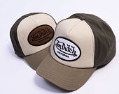 Cap Von Dutch - Trucker - Cali Patch Olive/White