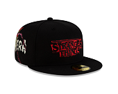 Cap New Era - Demogorgon 59FIFTY - Stranger Things - Black