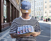Cap Mitchell & Ness  - NHL Frosted Peak - Pro Pinch Snapback - Dallas Stars - Blue/Green