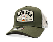 Cap New Era - Branded Summer Patch 9FORTY A-Frame Trucker - New Olive