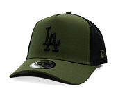 Cap New Era - MLB Tech Pack 9FORTY A-Frame Trucker - LA Dodgers - New Olive
