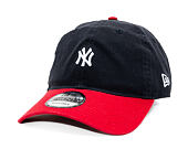 Cap New Era - MLB Mini Logo Washed Contrast 9TWENTY - NY Yankees - Navy / Scarlet