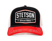 Cap Stetson - Gasoline Trucker - Black / Red