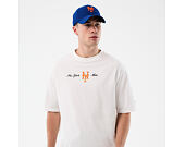 New Era - MLB Script Oversized Tee - NY Mets - White
