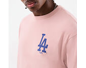 Tee New Era - MLB Cap Graphic Oversized Tee - LA Dodgers - Pink Rouge