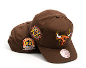 Cap Mitchell & Ness - NBA - Chestnut Peak - Chicago Bulls - Brown