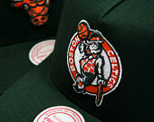 Cap Mitchell & Ness - NBA - Emerald Slam - Boston Celtics - Green/Orange