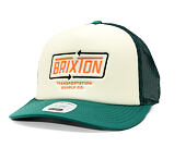 Cap Brixton - Caldwell Np Hp Trucker Hat - Primal Green/Whitecap/Primal G
