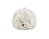 Cap New Era - MLB Three Looms "Leafy Palm" 59FORTY A-Frame - NY Yankees - Stone