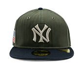 Cap New Era - MLB Three Looms "American Herringbone" 59FIFTY - NY Yankees - Team Color
