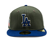 Cap New Era - MLB Three Looms "American Herringbone" 59FIFTY - LA Dodgers - Team Color