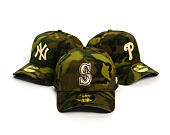Cap New Era - MLB Ripstop Camo 59FORTY - Seattle Mariners - Woodland Camo