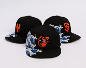 Cap New Era - MLB "Tidal Wave" 59FIFTY - Baltimore Orioles - Black