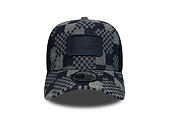 Cap New Era - F1 Pattern Denim 9FORTY A-Frame Trucker - RED BULL F1 - Navy Blue