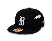 Cap New Era - MLB IMAGE DROP Heritage 9FIFTY Retro Crown - Atlanta Braves - Black
