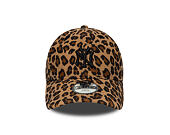 Kids Cap New Era - MLB Leopard Cord 9FORTY - NY Yankees - Stone / Black