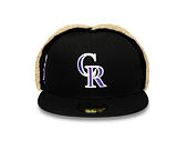 Cap New Era - MLB World Series Cooperstown Dog-Ear 59FIFTY - Colorado Rockies - Black