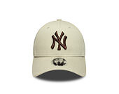 Cap New Era - MLB 9FORTY M-CROWN - NY Yankees - Stone / Deep Auburn