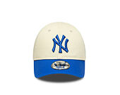 Kids Cap New Era - MLB Essential 9FORTY - NY Yankees - Cream / Blue