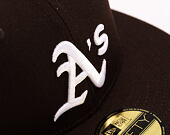 New Era - MLB Seasonal 59FIFTY - Oakland Athletics - Burnt Wood - Brown