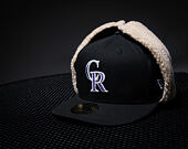 Cap New Era - MLB World Series Cooperstown Dog-Ear 59FIFTY - Colorado Rockies - Black