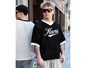 Tee Karl Kani - Cursive Varsity Crochet Boxy T-Shirt Black