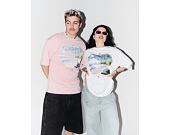 Tee New Era - Branded Beach Graphic Oversized Tee - Pink Rouge