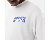 Tee New Era - Branded PIzza Time Graphic Oversized Tee - White