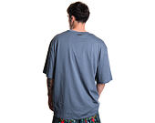 Tee Ed Hardy - Mens Dragon City Diamante Graphic Relaxed T-Shirt - Blue