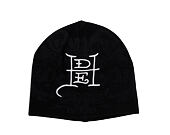 Beanie Ed Hardy - Unisex Flaming Skull Beanie - Black