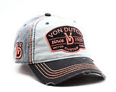 Cap Von Dutch - Baseball - Embroidery - White / Navy
