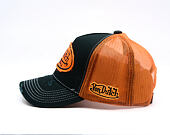 Cap Von Dutch - Baseball - Vintage Distressed - Orange / Navy