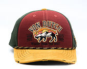 Cap Von Dutch - Semi Curve - Embroidery Premium - Red / Green