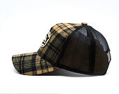 Cap Von Dutch - Baseball - Checkered Patch - Brown