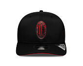 Cap New Era - Poly 9SEVENTY Stretch-Snap - AC MILAN - Black