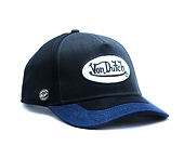Cap Von Dutch - Denim Visor Patch Premium Trucker - Black / Navy