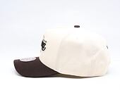 Cap Mitchell & Ness - NBA Brown And Cream Pro Snapback - Los Angeles Lakers - Cream