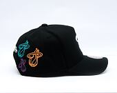 Cap Mitchell & Ness - NBA 404 Club Neon Pro Snapback - Miami Heat - Black